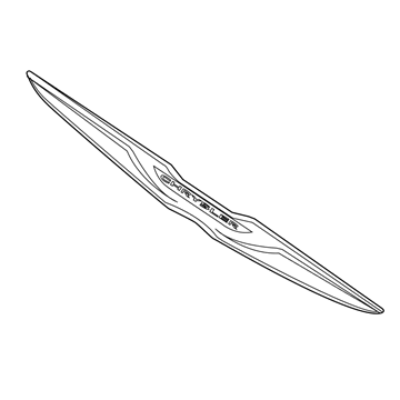 Chrysler Emblem - 68081545AA