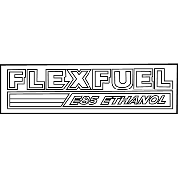 Chrysler 4389988AA Nameplate