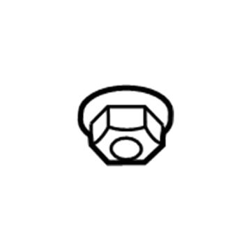Jeep 6506587AA Lower Ball Joint Nut