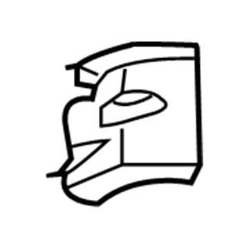 Dodge 55076530AB Bumper Support