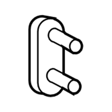 Dodge 6504144 Bumper Stud Plate