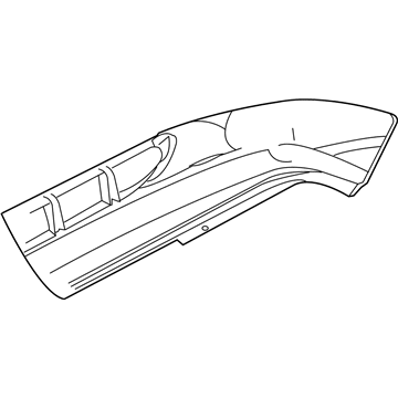 1999 Dodge Durango Bumper - 5013071AB