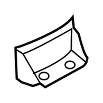 Dodge 55076528 Bumper Bracket