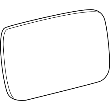 Ram 68079362AA Mirror Glass