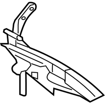 Dodge Ram 1500 Hood Hinge - 4589178AA