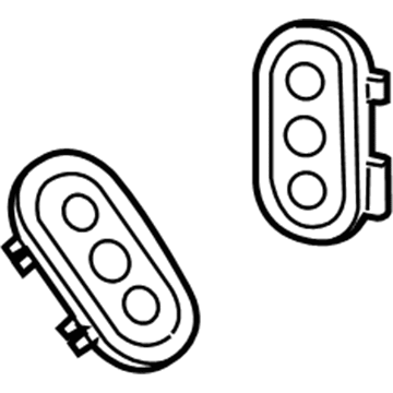 Jeep 4685728AB Radio Switch