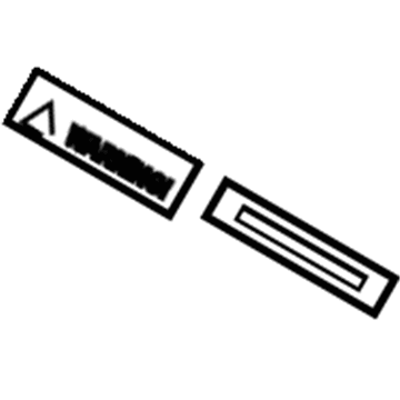 Chrysler 5142234AA Tire Info Label