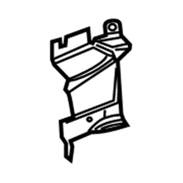 Chrysler 5116061AB Air Shield