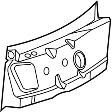 Chrysler 4724492AE Upper Reinforcement