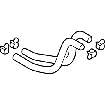 Dodge MR439545 Heater Hose