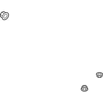 Dodge 6100055 Bumper Assembly Nut