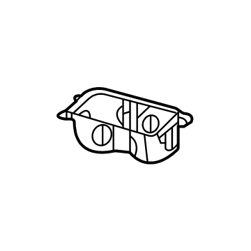 Jeep 68566919AA Cup Holder Lining