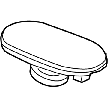 Chrysler 5091019AB Package Tray Speaker