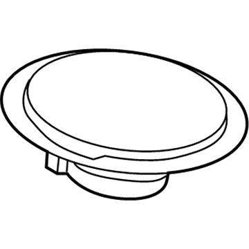 Chrysler 68584767AA Rear Driver Speaker