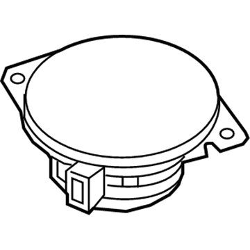 Chrysler 5064983AB Package Tray Speaker