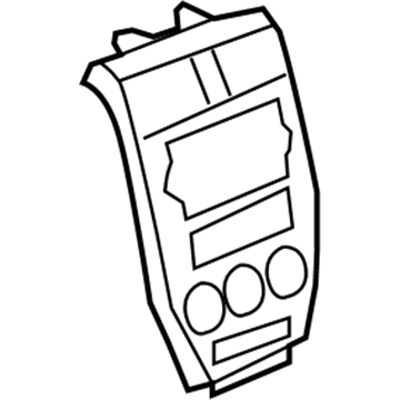 Jeep YZ161SFAB Center Bezel