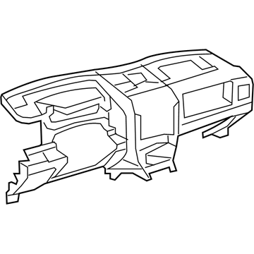 Jeep 1FB981DVAA Instrument Panel