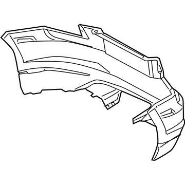 2006 Chrysler Crossfire Bumper - 5159187AA