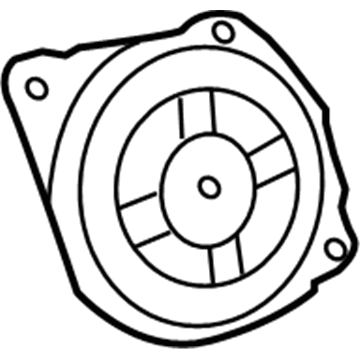 Jeep 68584767AA Rear Speaker