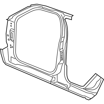 Jeep 68078796AH Inner Aperture Panel