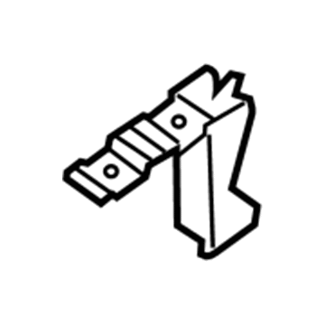 Mopar 68222734AC Shield Bracket, Rear Mopar 68222734AC Shield Bracket, Rear