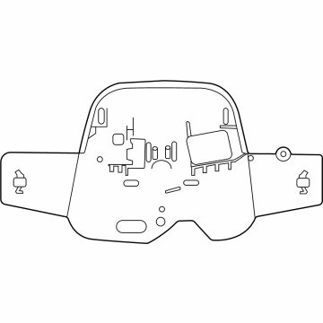 Dodge 55057326AC Console Assembly Retainer