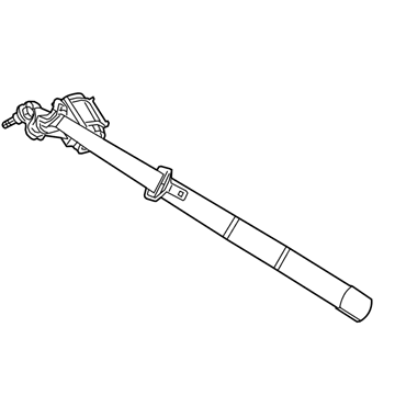 Jeep 1UU52DX9AD Outer Belt Assembly