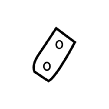 Dodge 68014338AA Windshield Pillar Trim Bracket