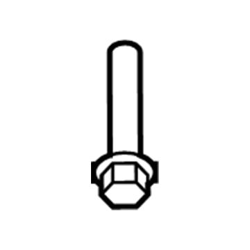 Jeep 6104462AA Tow Hook Screw