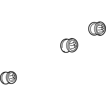 Mopar MR958911 Air Duct, Black, Driver Side Mopar MR958911 Air Duct, Black, Driver Side