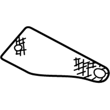 Dodge 5056052AB Cowl Grille