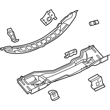 Dodge 4814742AI Plenum Panel