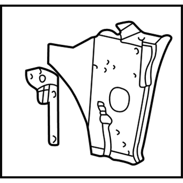 Dodge 4696346AH Cowl Side Panel