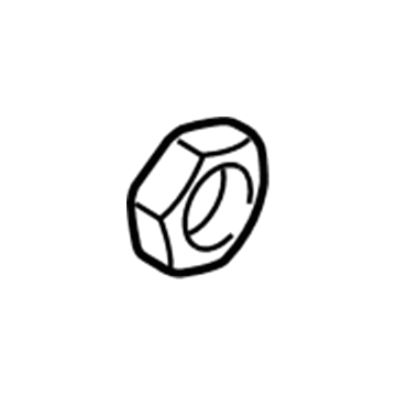 Dodge 5093410AA Booster Assembly Nut