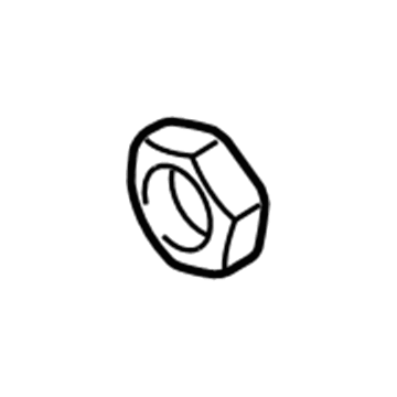Dodge 6506618AA Power Booster Nut