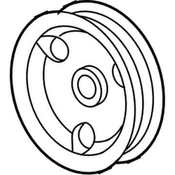 Chrysler 4892093AA Pulley