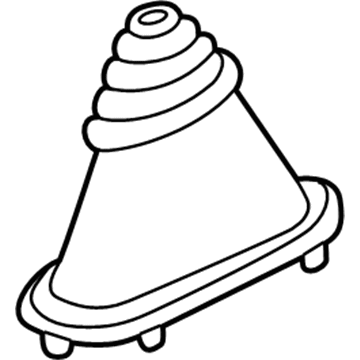 Dodge 55366043AA Shift Boot