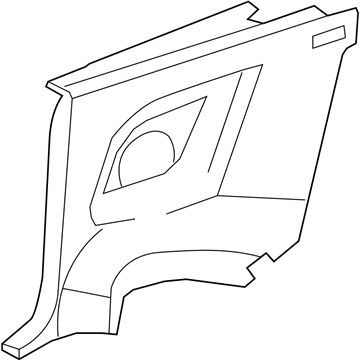 Chrysler 1SN18DX9AF Quarter Trim Panel