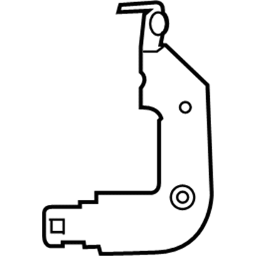 Jeep 68086132AA Suction Line Bracket