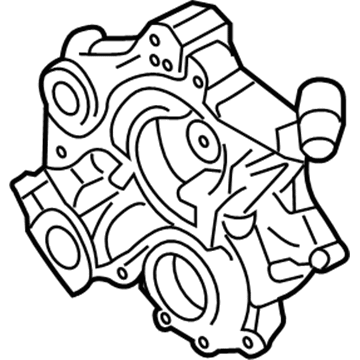 Jeep 5134142AF Front Cover