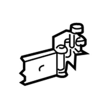 Mopar 5124087AA Slider, Center Driver Side