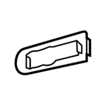 Dodge 5103673AA Handle, Outside Pad