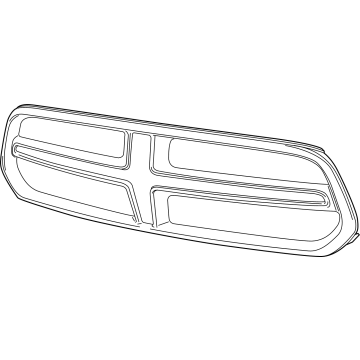 Dodge 1XV16TZZAC Grille Surround