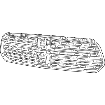 Dodge 5113713AB Grille