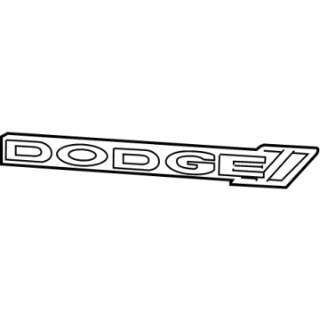 Dodge 68200506AA Nameplate