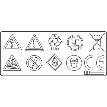 Jeep 5186044AC Warning Label