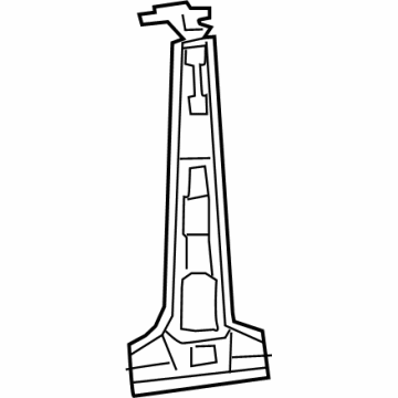 Ram 68309629AD Center Pillar Reinforcement