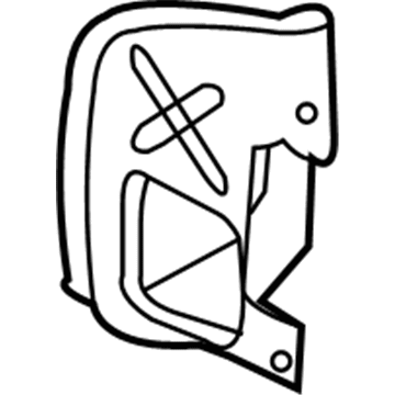 Dodge 55056680AC Side Shield