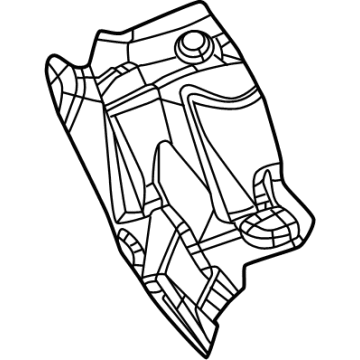 Dodge 68069893AG Heat Shield