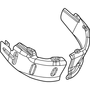 Dodge 68036121AD Heat Shield